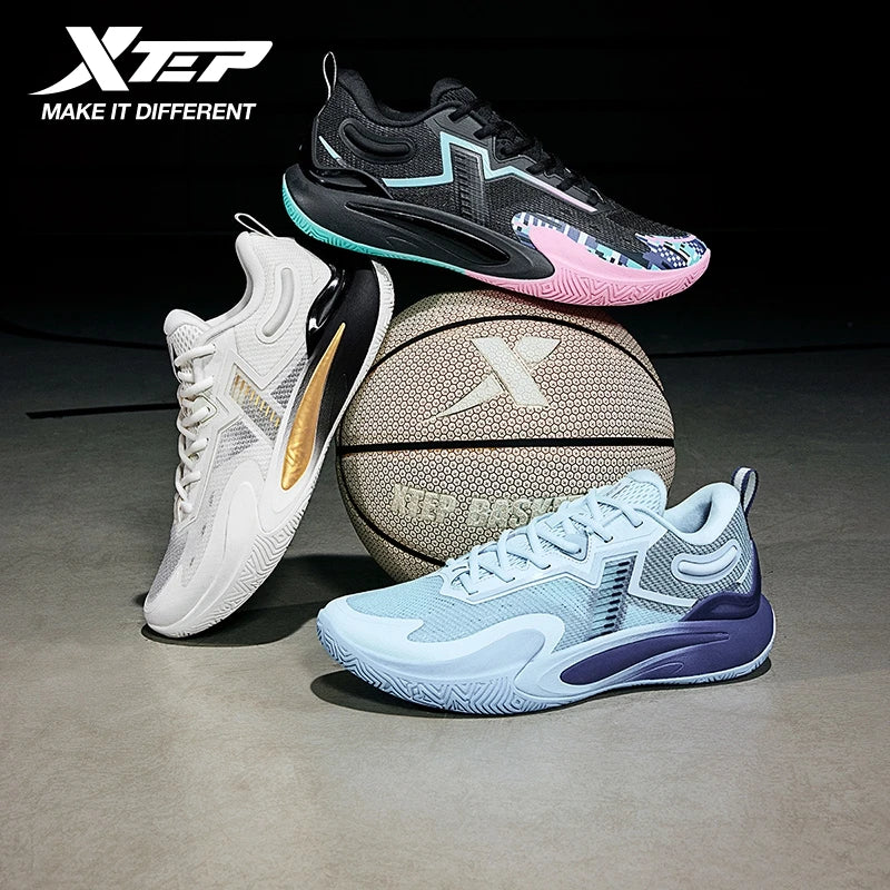Xtep Light Attack 5 Guard Basketball Sneakers Cushioning Grip Durability Professional Performance Sports Shoes 874119120005