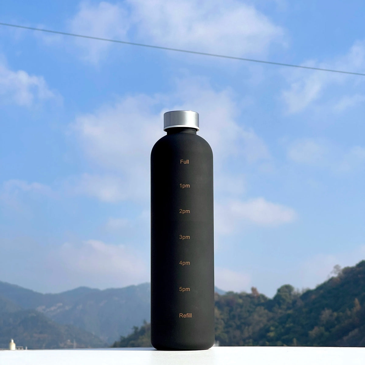 Shockproof Leak-Proof Sports Bottle - Suitable for Men and Women, Portable for Travel, Hiking, Gym (1000ml)
