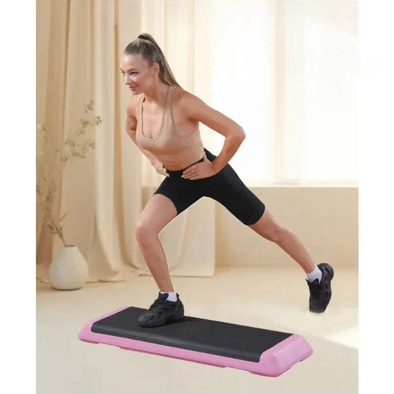 Adjustable Home Workout Pedal Exercise Board Gym Fitness Step Platform Aerobic Stepper