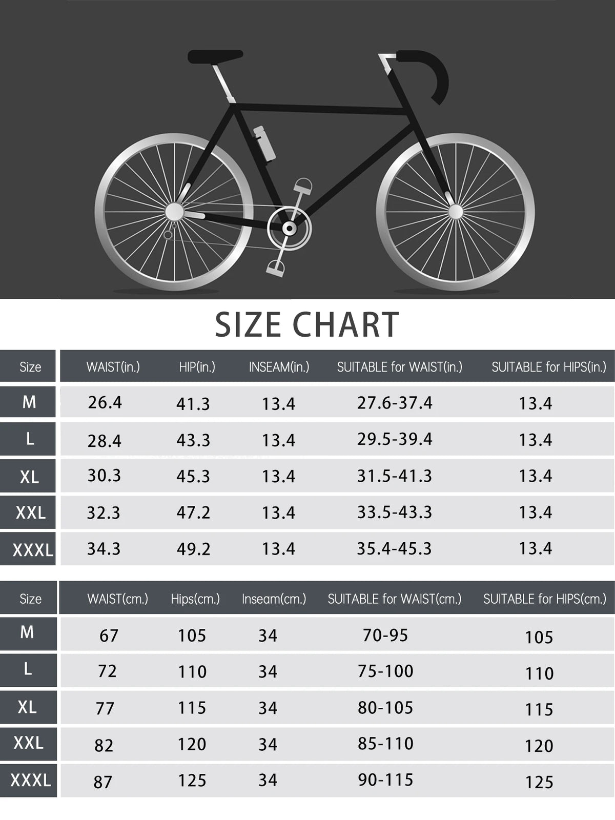 Gym Shorts Man Mountain Bike Shorts Stretch MTB Shorts Quick Dry with Zipper Pocket Suitable for Running,Hiking,Camping