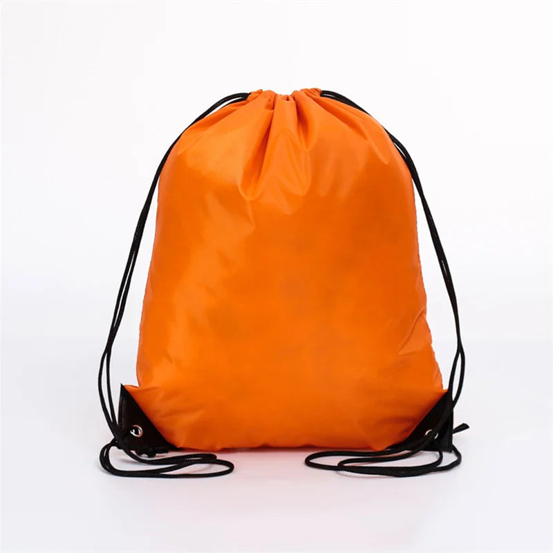 Portable Foldable Gym Bag Fitness Backpack Drawstring Shop Pocket Hiking Camping Beach Swimming Men Women Sports Bags