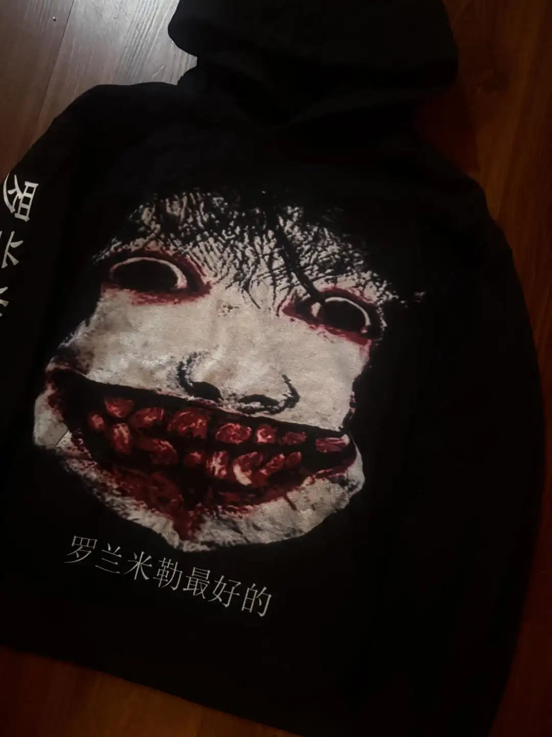 Drolandmiller Death Forest Hoodies Women Goth Streetwear Tops Grunge Punk Harajuku Sweatshirt Oversized Hoodie Y2k Clothes