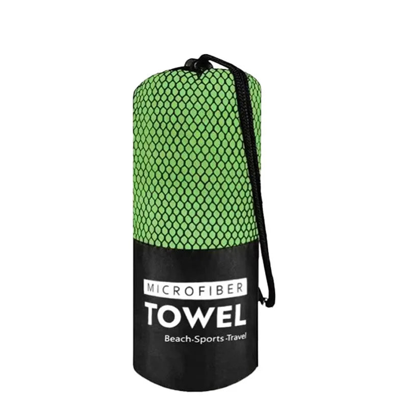 Microfiber Ice Cold Towel 6 Sizes Quick Dry Super Absorbent Towel Beach Gym Yoga Camping Travel Sports Portable Storage Bag