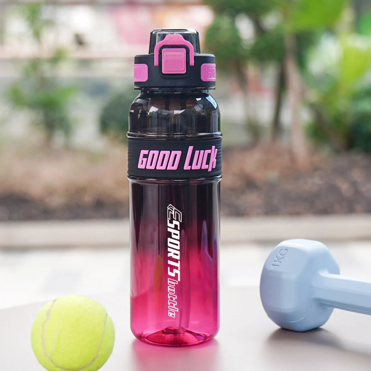 1pc 950ml/31oz 750ml/26oz 550ml/18oz Outdoor Sports Water Bottle, Suitable for Fitness, Sports, Birthday Gifts
