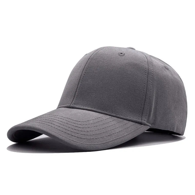 65CM Big Size Quality Hard-top Baseball Cap Outdoors Fashion Unisex Adjustable Embroidered Letters Sports Sunscreen Hat