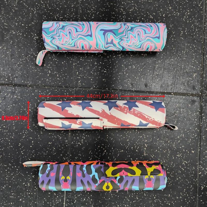 Colorful Barbell Pad Squat Pad for Lunges and Squats PU Hip Thrust Pad for Standard Bars Provides Cushion to Neck and Shoulders