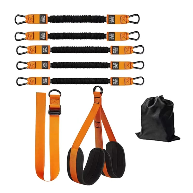 Pull-Up Power With Auxiliary Trainer Elastic Rope Pull Bar Fitness Home Men'S Band Latex Up Assist Belt Indoor Exercise