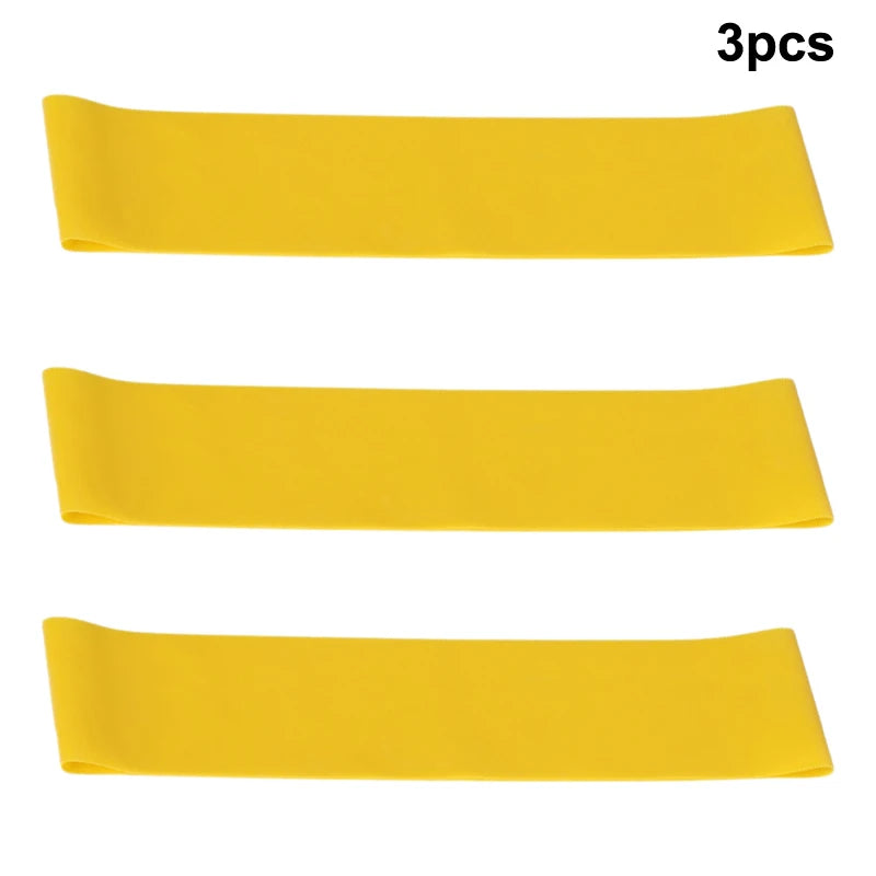 1/3PCs Yoga Resistance Rubber Bands Indoor Outdoor Fitness Equipment 0.35mm-1.1mm Pilates Sport Training Workout Elastic Bands