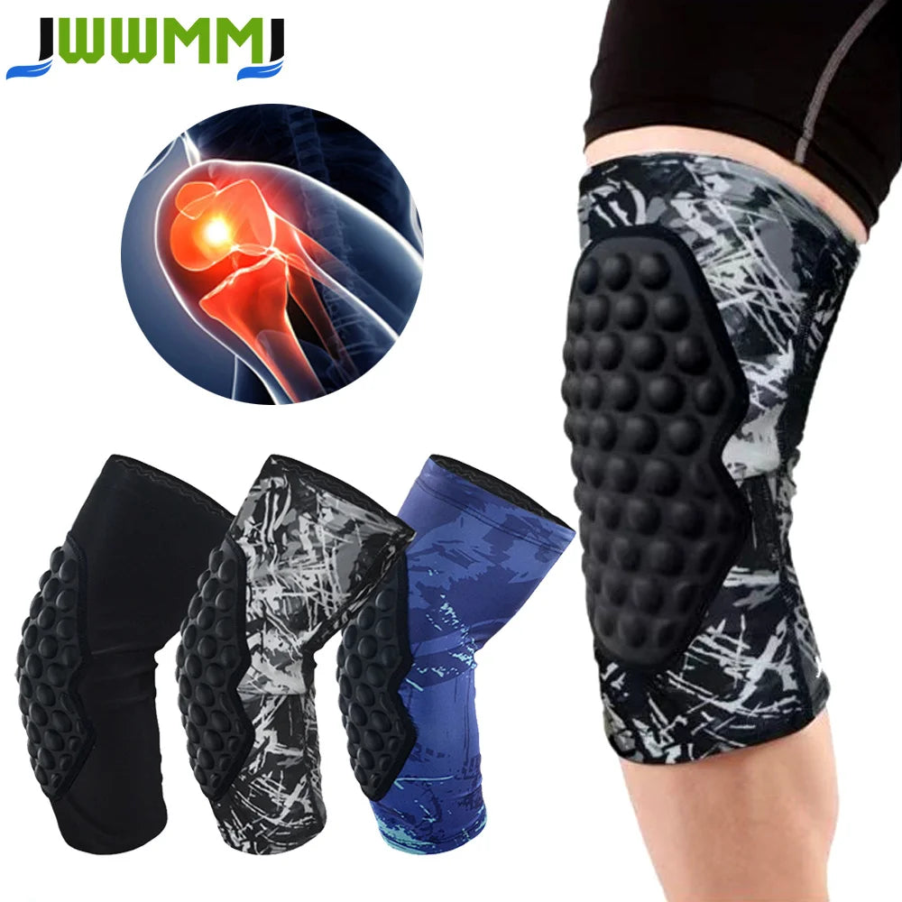 1/2Pcs Knee Brace, Protective Knee Pads Basketball Volleyball Football Crashproof Antislip for Youth Adults