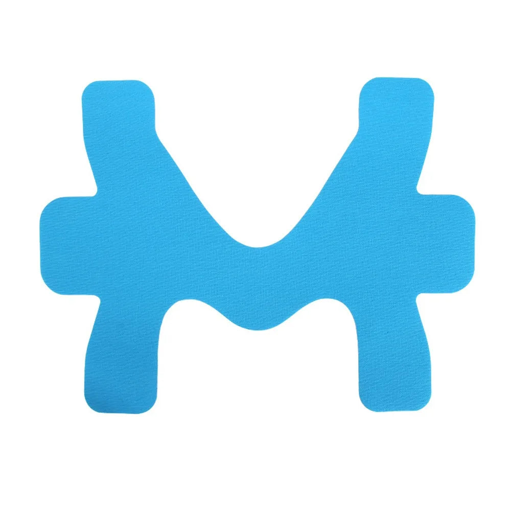 5pcs Pre-Cut Kinesiology Tape Breathable Elastic Sports Ankle Tape Waterproof Self-Adhesive Muscle Support Tape Marathon