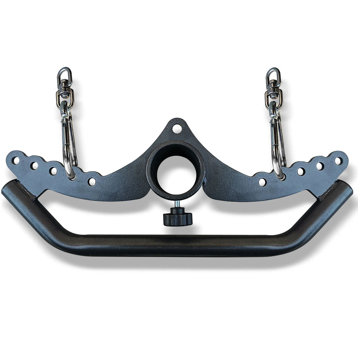 Adjustable Lat Pull down Bar, Cable Machine Attachments for Gym, Home Gym Fitness T-bar Row Pulldown Attachments, Wide Grip