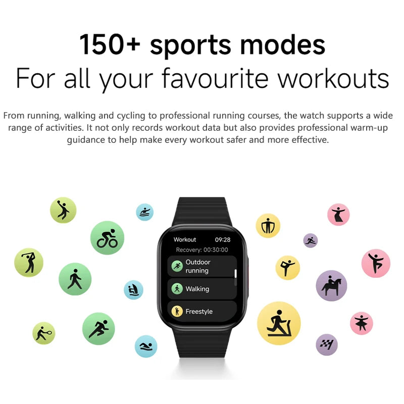 Global Version Xiaomi Redmi Watch 6 Lite Smartwatch Bluetooth Calling 1.96'' Display Sport Mode Health Monitoring 470mAh Battery