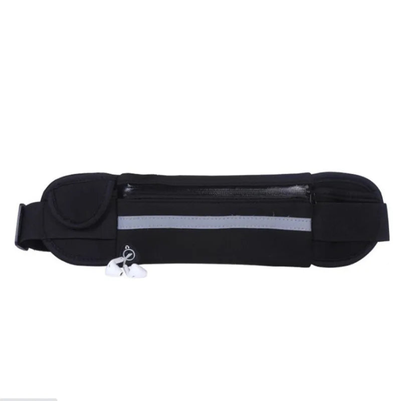 Waterproof Running Waist Bag Canvas Sports Jogging Portable Outdoor Phone Holder Belt Bag Women Men Fitness Sport Accessories