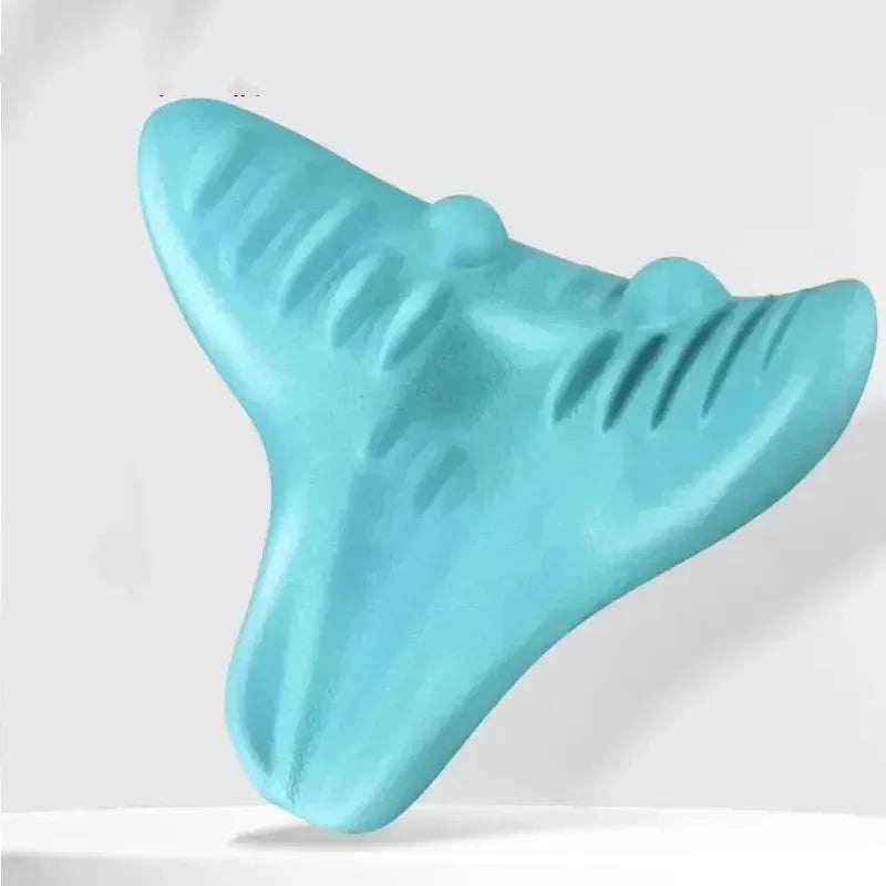 2025 Massageador Neck Shoulder Relaxer Cervical Traction Device Acupressure Back Support Massage Pillow Neck Stretcher Massager