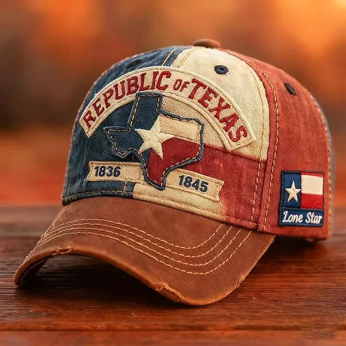 Popular Baseball Cap Texas Logo Embroidery Hat Outdoor Sports Visor Sun Protection Cap