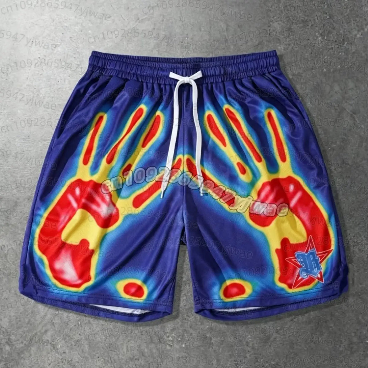 26 Summer Vacation Hawaiian Shorts 2026 Summer Men's Y2k Halloween Skull Palm Print Swim Shorts Quick-Dry Men Beach Shorts