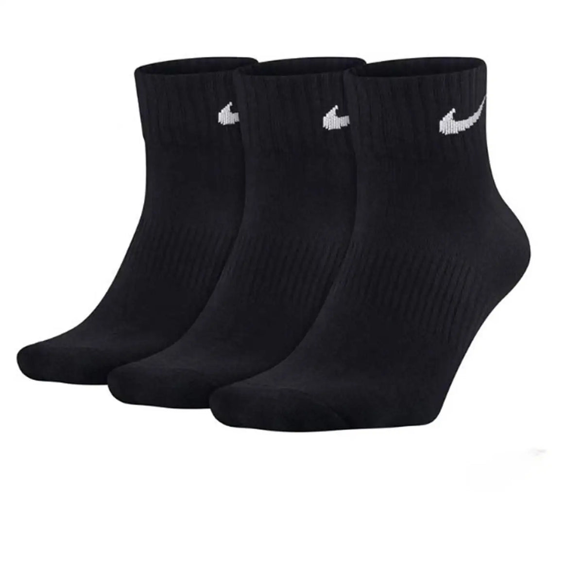 Nike Unisex Breathable Comfort Couple Socks 3-Pair Pack Basketball Sports Socks 3-Pair Pack SX7676-100