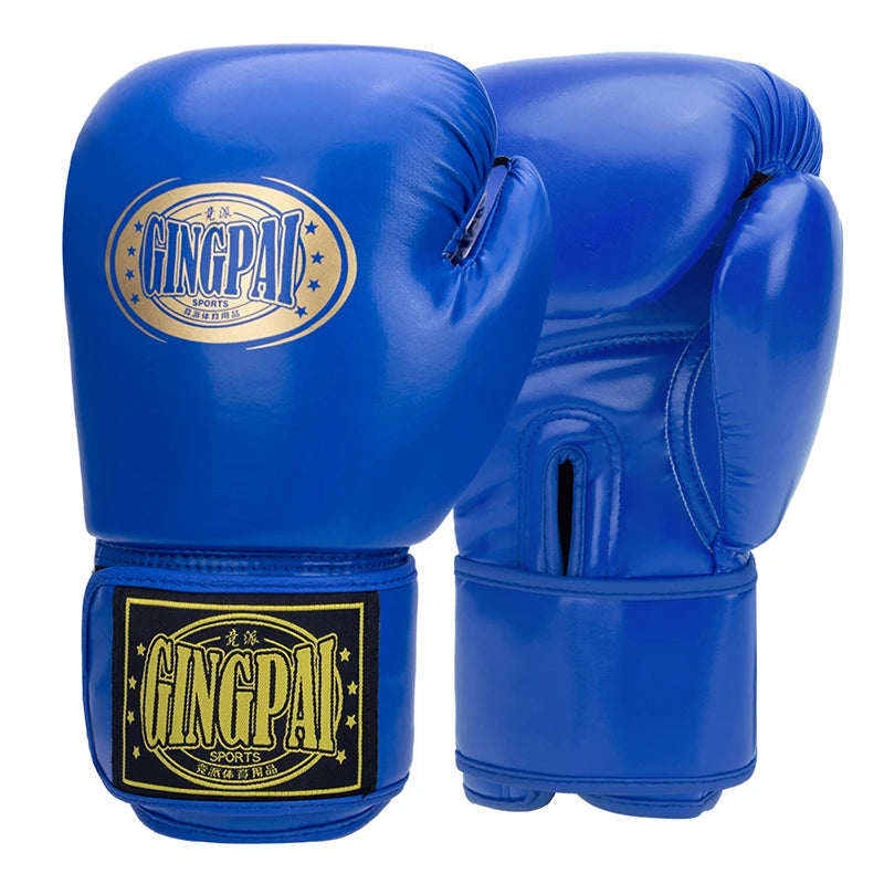 6/8/10/12oz Professional Boxing Glove Higher Quality PU Sanda Muay Thai MMA Training Glove Fighting Boxing Training Accessories