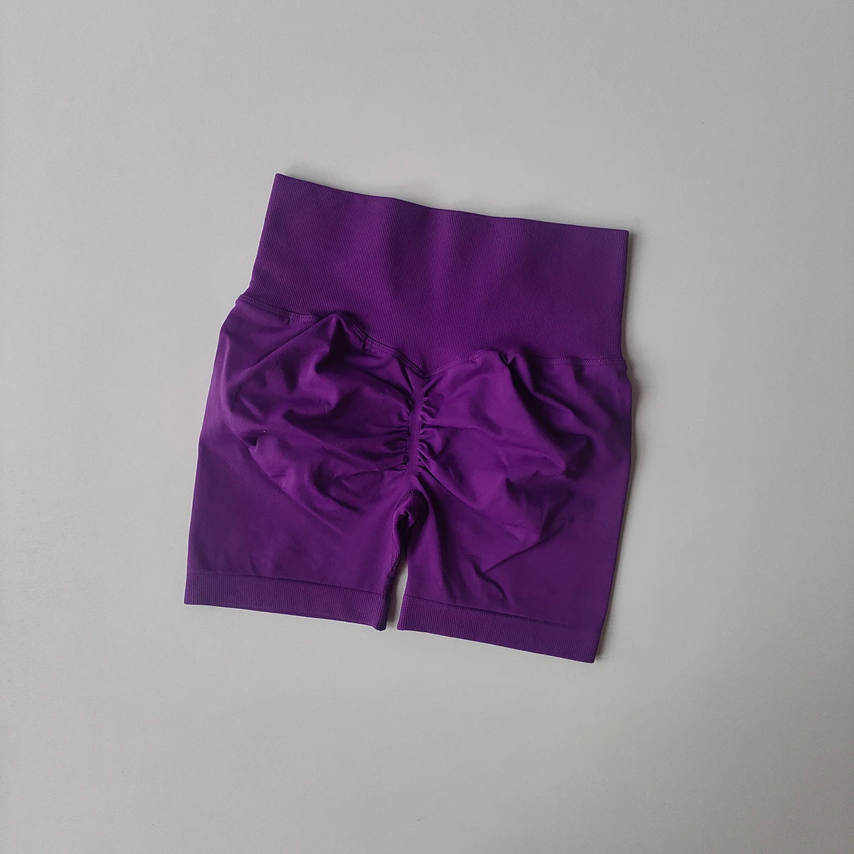 Summer High-Waist Women's Yoga Shorts Breathable Fitness Butt Lift Sports Running Shorts Cycling Push-Up Workout Gym Shorts