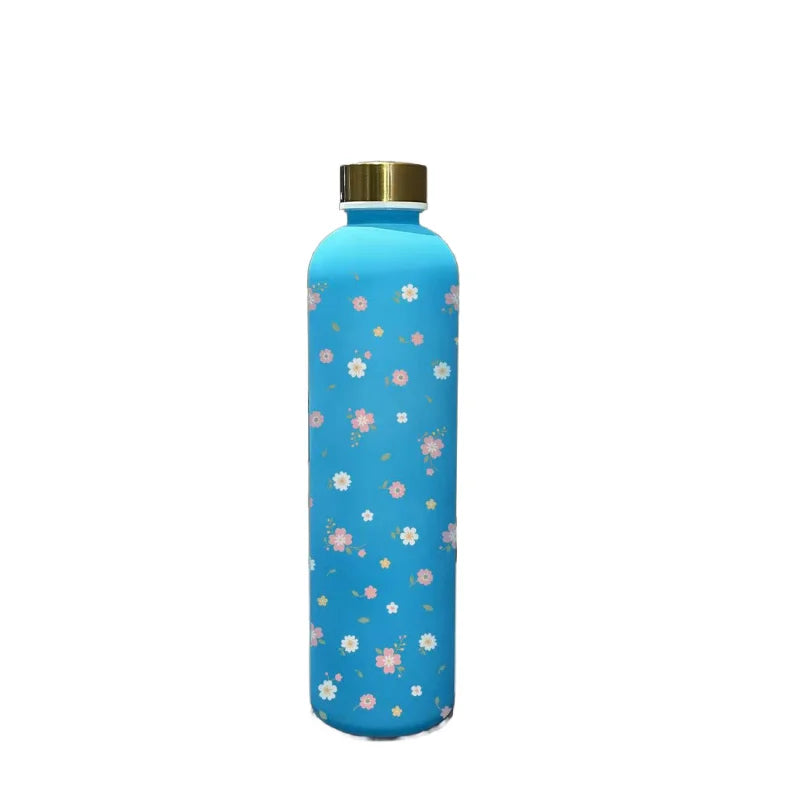 3D Printed 1000Ml Water Cup Boy Girl Sports Water Bottle PVC-Free, High Value Outdoor Large Capacity Camping Drinking Tools Gift