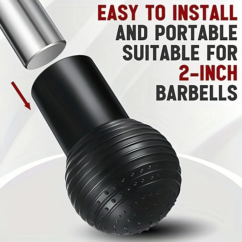 Landmine Attachment for Barbell, Easy to Use with 360° Rotation, Attachment for 2 Inch Barbell, Landmine Base