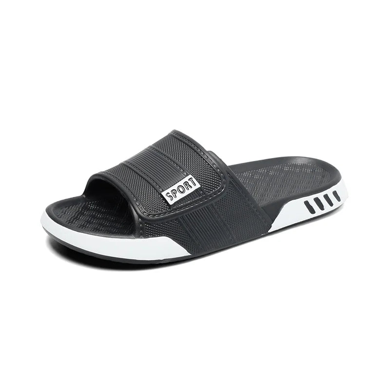 Plus Size Men Sporty EVA Cloud Slides 3.0cm Thick Sole Non Slip Sandals Ultra Soft Cushion Open Toe Summer Gym Beach Pool Slippe
