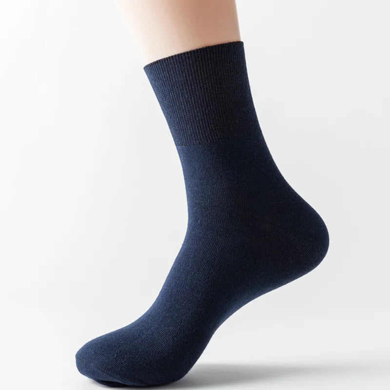 5 Paris Diabetic Socks Women Prevent Varicose Veins Socks Men Diabetics Hypertensive Patients Cotton Material Extra Size48,49,50