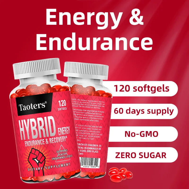 BCAA + Vitamin Supplements - Muscle Growth/Recovery & Bone/Immune Health, Electrolyte Hydration, Non-GMO, 30/60/120 Counts