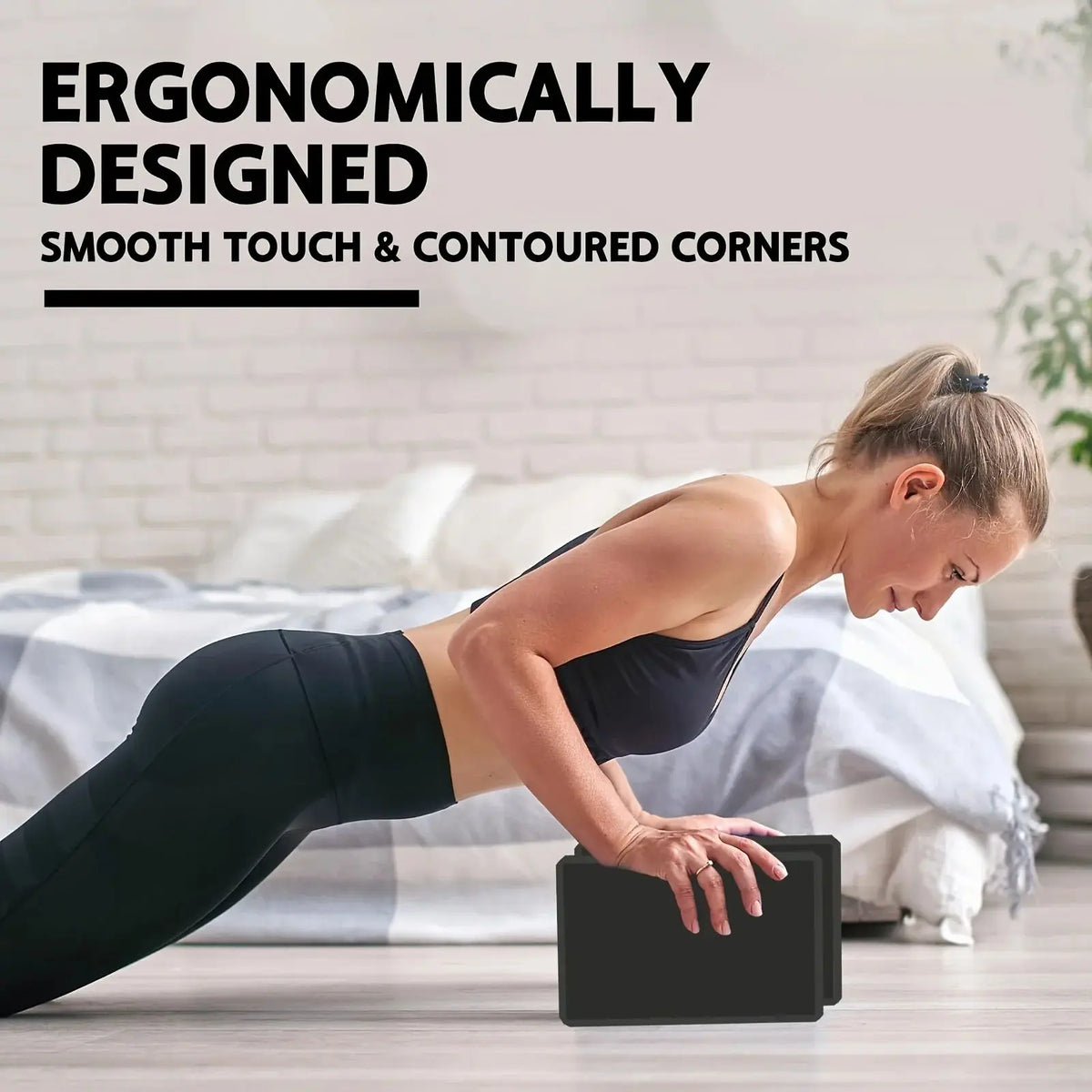 Yoga Blocks Gym Foam Brick Pilates Training Exercise Fitness Bolster Pillow Cushion Stretching Body Shaping Building Cubes