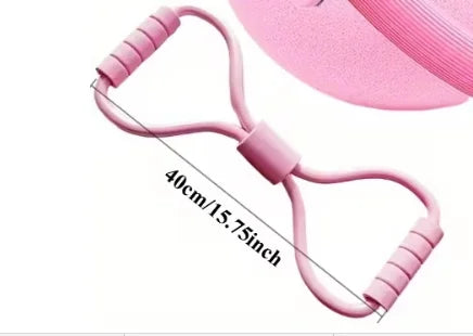 8-shaped elastic band Fitness Resistance Band Sports Workout gym accessories cardio and agility training equipment