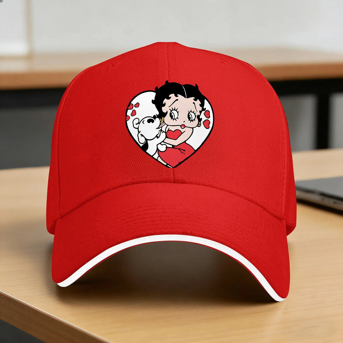 Bettys Boop Sun Baseball Cap Spring Women Men Design Trucker Hat Hot Sale Vintage Outdoor Gym Baseball Caps