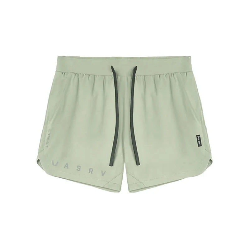 ASRV Men's Summer Quick Dry Basketball Casual Shorts Running Sports Gym Fitness Bodybuilding Jogger Short Pants Sweatpants Male