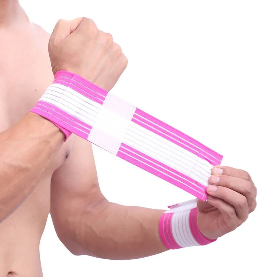 Gym Support Wrist Brace Wrap carpal tunnel Cotton Elastic Bandage Hand Sport Wristband wristband dispenser wristbands 1PCS