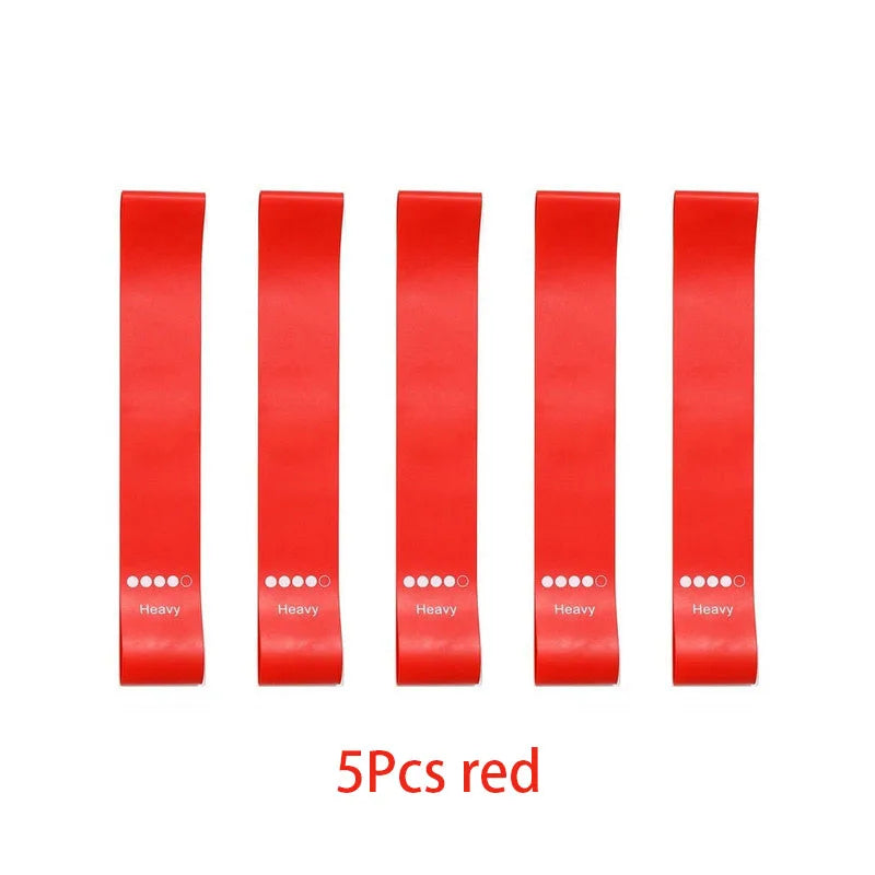 Different Resistance Bands Yoga Band Fitness Exercise Training Hip Tension Band Leg Squat Dance Elastic Loop Stretch Band