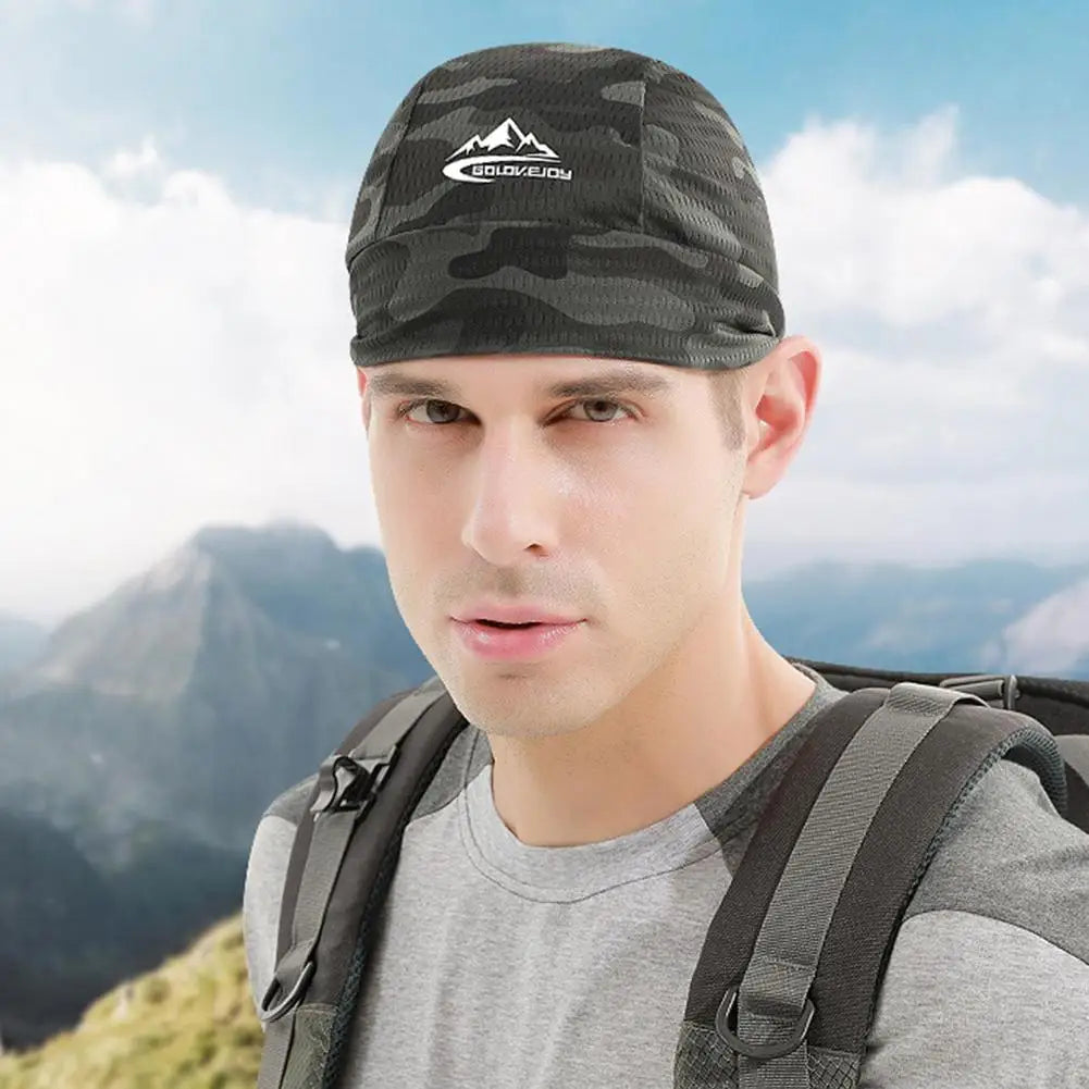Cooling Cap Helmet Lining Breathable Sweat Wicking Cycling Sports Running Hat Comfortable Outdoor Hiking Cap Quick Dry Cap