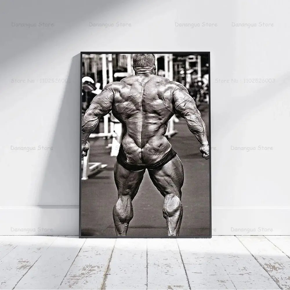 Classic Muscle GYM Star Jay Cutler Bodybuilder Poster Poster Prints Wall Art Canvas Painting Picture Photo Gift Room Home Decor