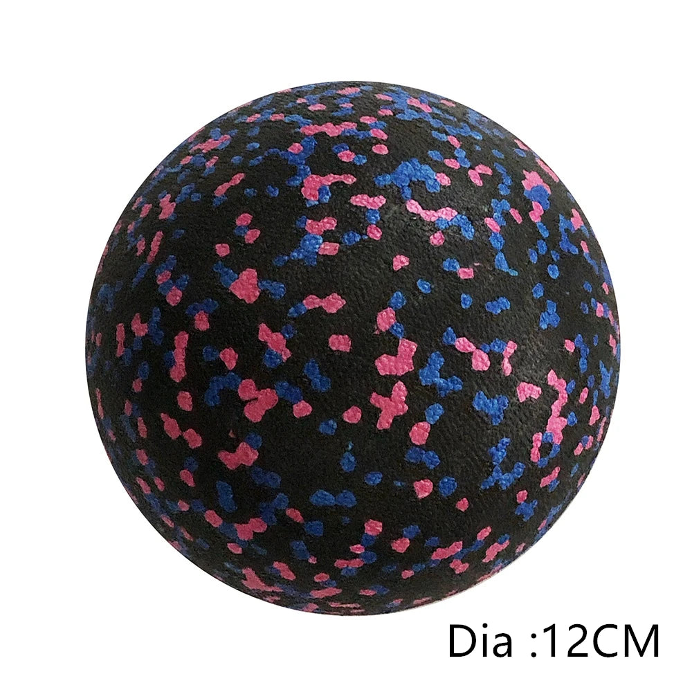 EPP Fitness Ball Double Lacrosse Massage Ball Set Mobility Peanut Ball for Self-Myofascial Release Deep Tissue Yoga Gym Home