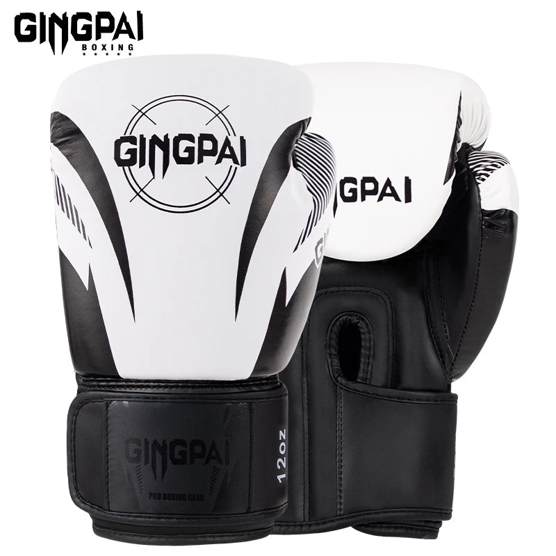 6/8/10/12/14/16oz Boxing Gloves Professional Adult Sanda Muay Thai Fighting Gloves Men and Women Training Sandbag Free Fight MMA