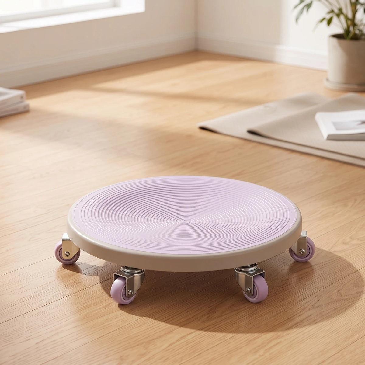 Abdominal Exercise Slider Board Portable Ab Roller Board Fitness Equipment Compact Stable for Beginners, Home Gym, Living Room