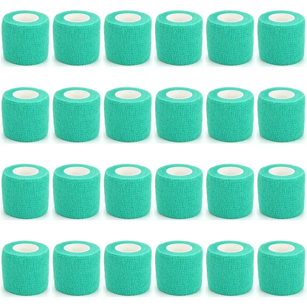 Wholesale 24 rolls Bandage Cohesive Bandage Self Adhesive Self Adherent Wrap for People & Pets Wrap Breathable Athletic Elastic