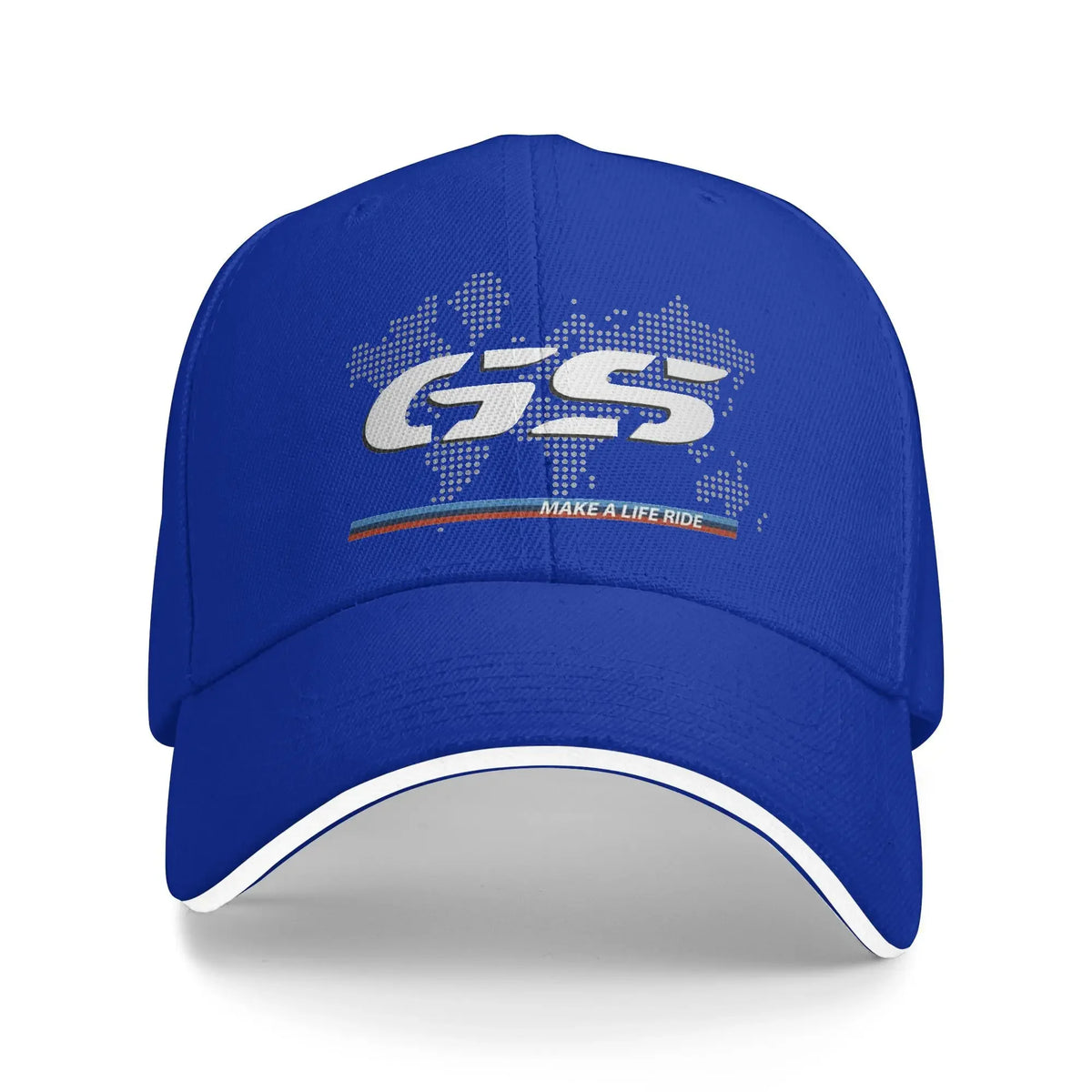 Off Road Racing Adventure Baseball Cap Casual GS Moto Sandwich Men Women Polyester Headwear Workouts