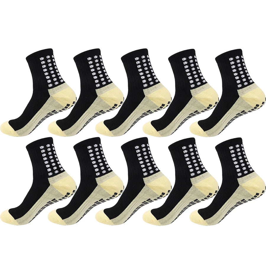 Non Slip Grip Socks Men Women Athletic Football Basketball Baseball Rugby Soccer Cycling Running Skateboard Exercise