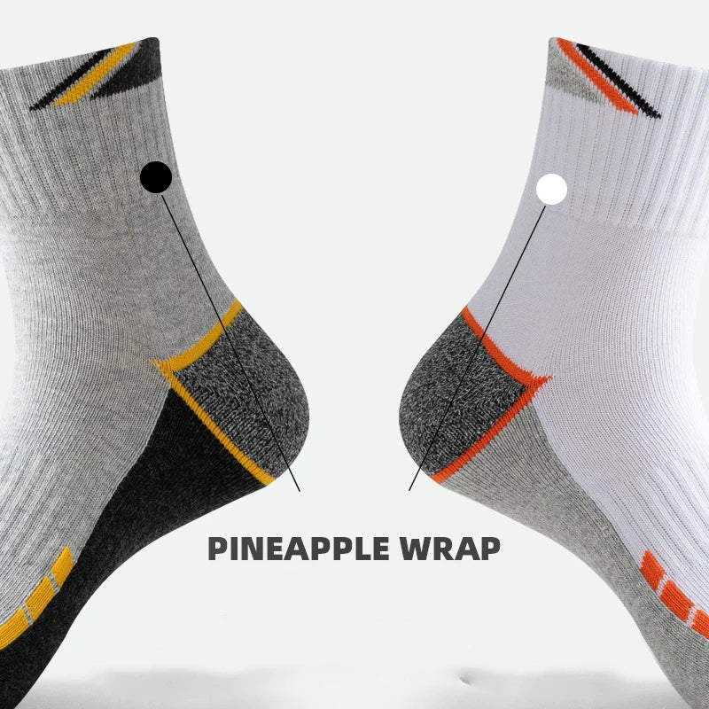 Professional Tennis Cotton Socks Towel Bottom Sports Color Matching Elite Men's Tube Business Running Basketball Socks Thickened