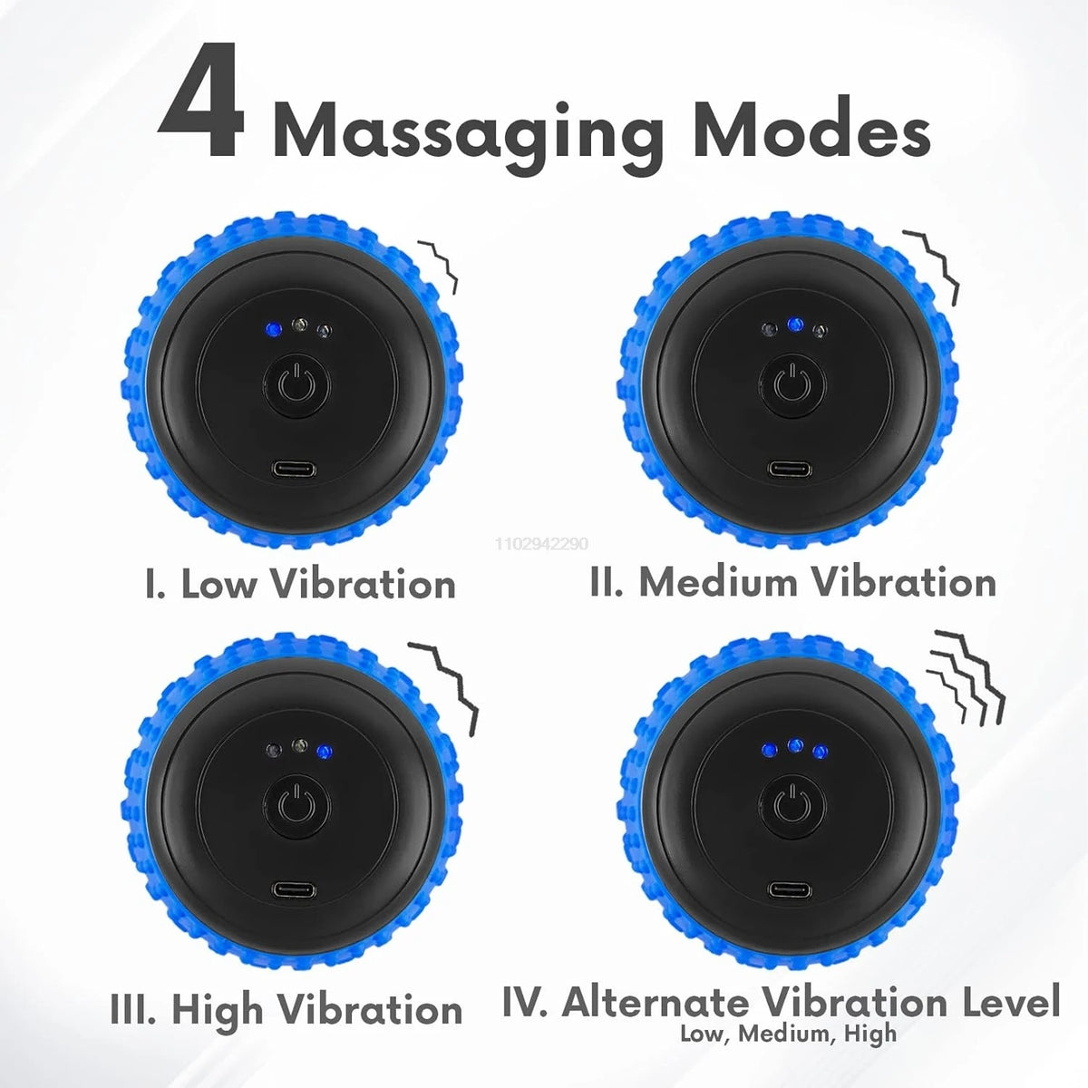 Yoga Fascia Ball Electric Peanut Ball USB Rechargeable Massage Ball Leg Muscle Relaxer Shoulder Neck Waist Massage Muscle Relax
