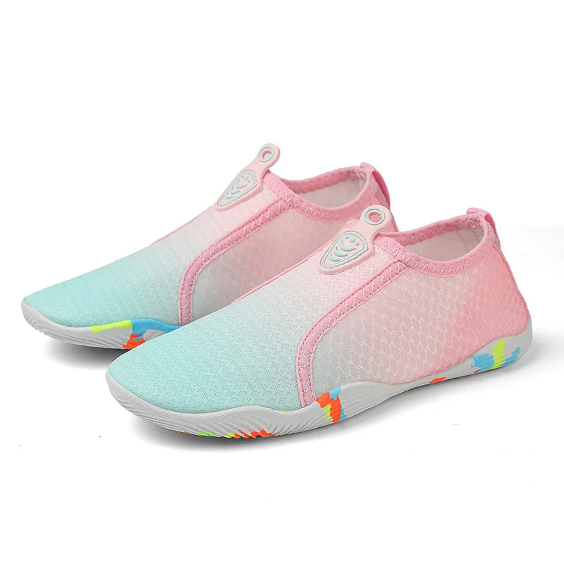 New Unisex Lager Size Unisex Outdoor Aqua Shoes Couples Vacation Beach Barefoot Swimming Shoes Indoor Fitness Gym Shoes35-46#