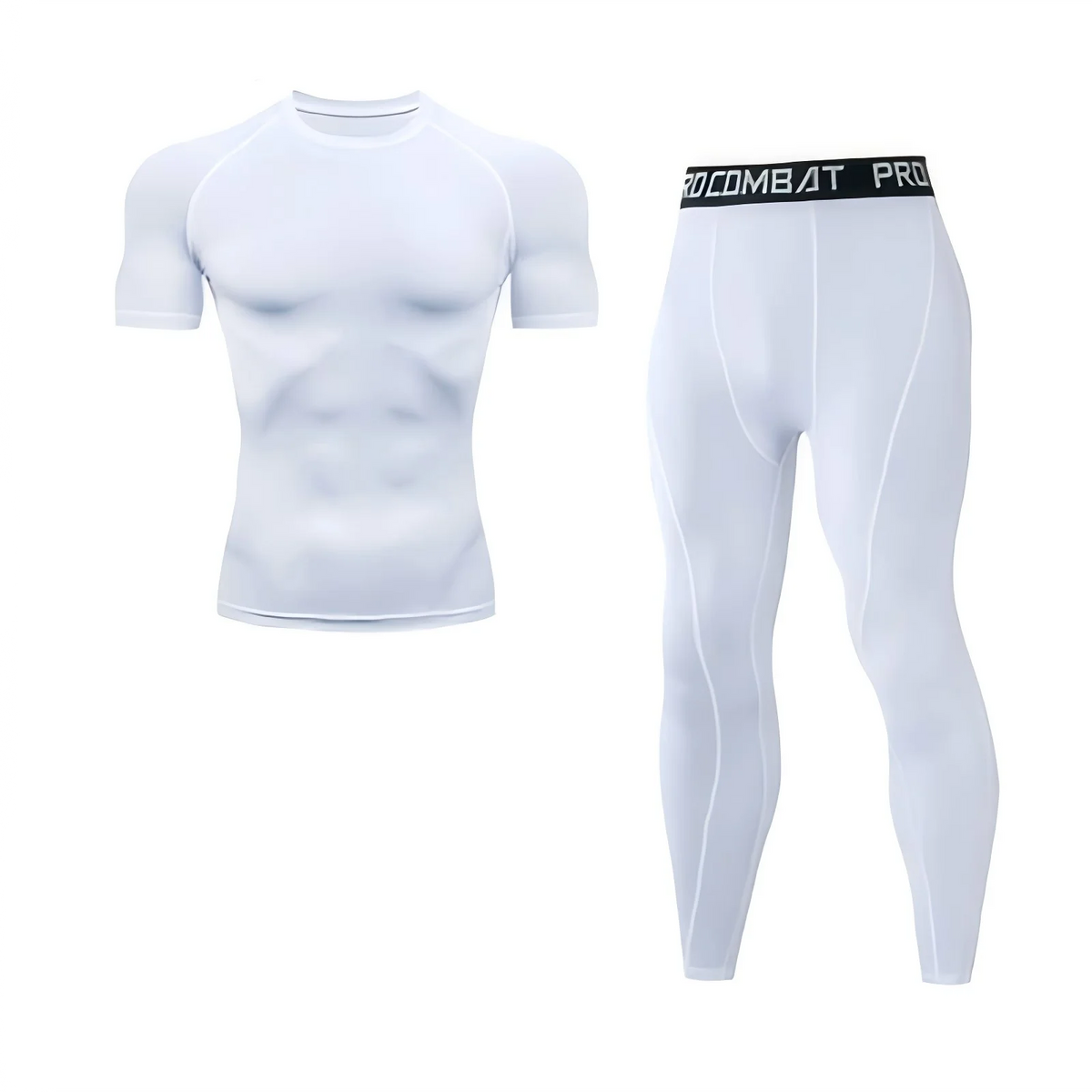 Running Yoga Cycling Compression Suit Basketball Track And Field Training Suit Sports Training Slim-fit Sweat Absorption Suit
