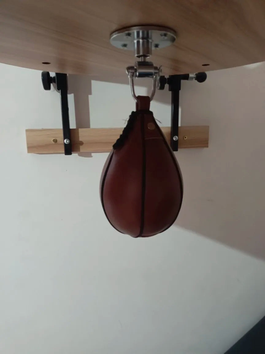 Double End Boxing Reflex Speed Balls, Leather Punching Ball, Pear Boxing Bag, Inflatable, Fitness Training