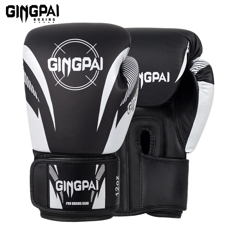 6/8/10/12/14/16oz Boxing Gloves Professional Adult Sanda Muay Thai Fighting Gloves Men and Women Training Sandbag Free Fight MMA