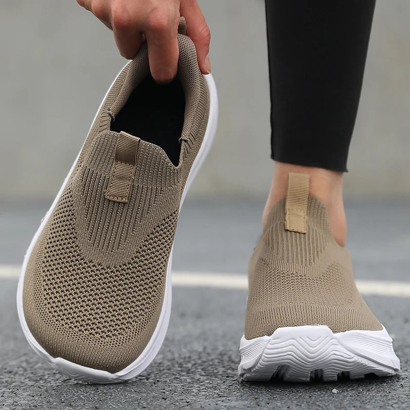 Barefoot Shoe Wide Footed Thick Soled Shoes for Both Men and Women 2026 New Spring Mesh Sports Shoes for Casual Tennis Female