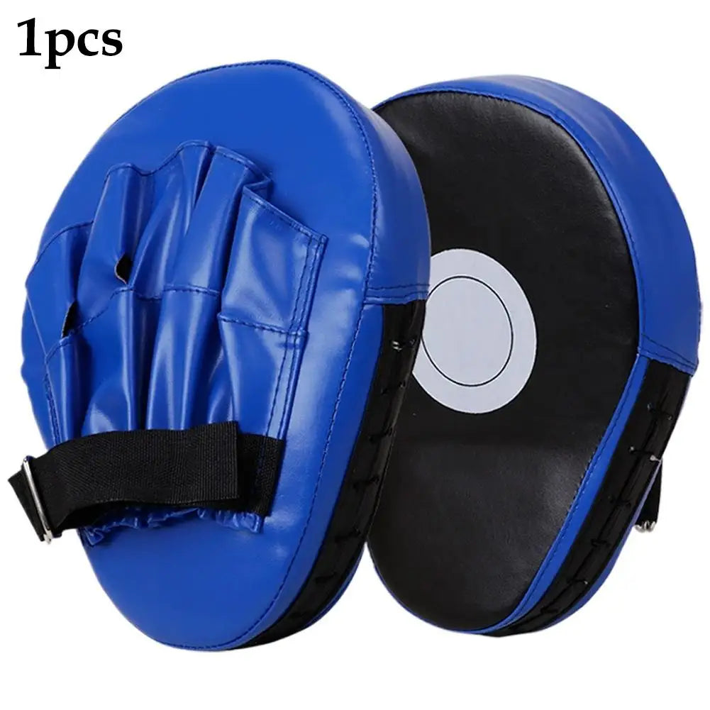 Durable PU Leather Boxing Focus Target Pads Curved Punching Mitts for MMA Muay Thai Karate Training Fitness Equipment